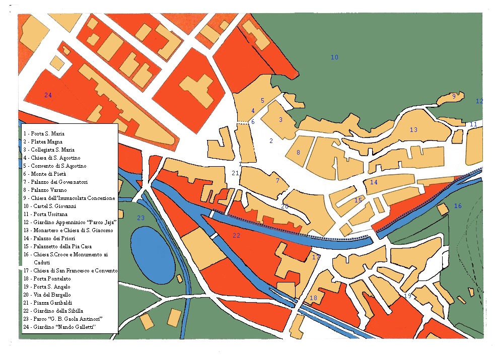 UN ITINERARIO TRA I LUOGHI E I PALAZZI STORICI DI VISSO
